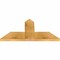 Ekena Millwork Portland Rough Sawn Timber Gable Bracket, Western Red Cedar, 36"W x 18"H x 2"D x 6"F, 12/12 Pitch GBW036X18X0206POR00RWR - alternate 5